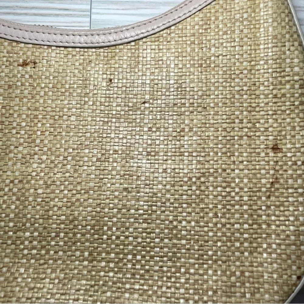 Cole‎ Haan Paige Straw hobo purse